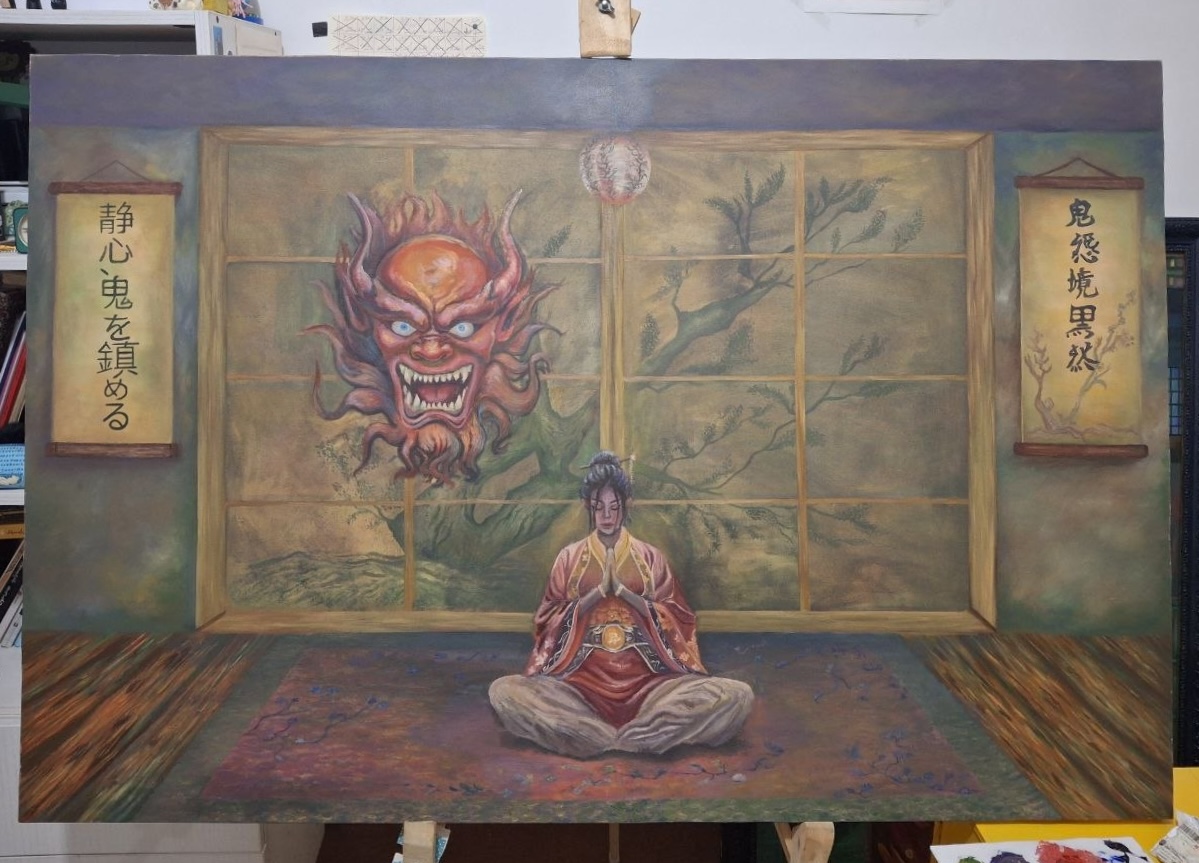 Oni - Oil Painting